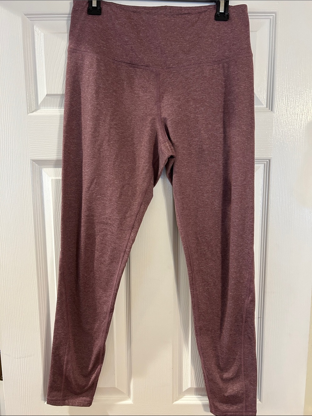 Old Navy Active Heathered Mauve Performance Leggings